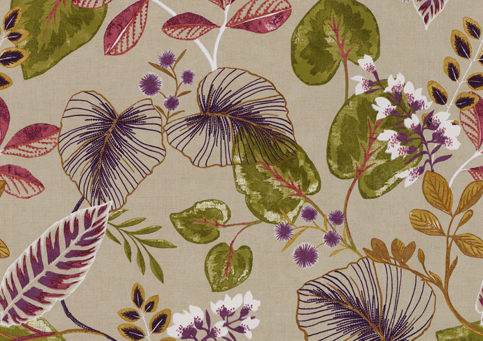 Fandango, Cranberry - Made to Measure Curtains - Image 8